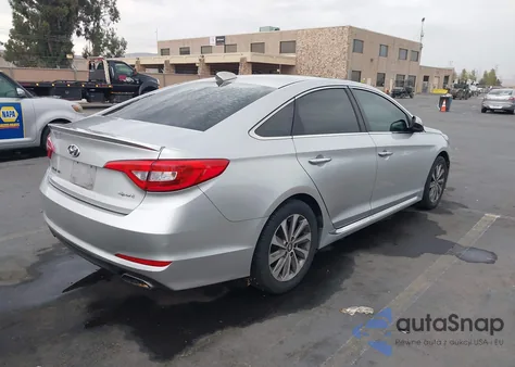 2016 Hyundai Sonata Sport из США, поврежденный, VIN 5NPE34AF0GH400550